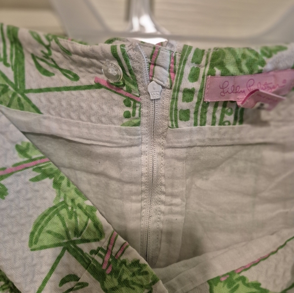 Lilly Pulitzer Just Add Mint Julep Kentucky Derby Print Cotton Skirt - Picture 8 of 8
